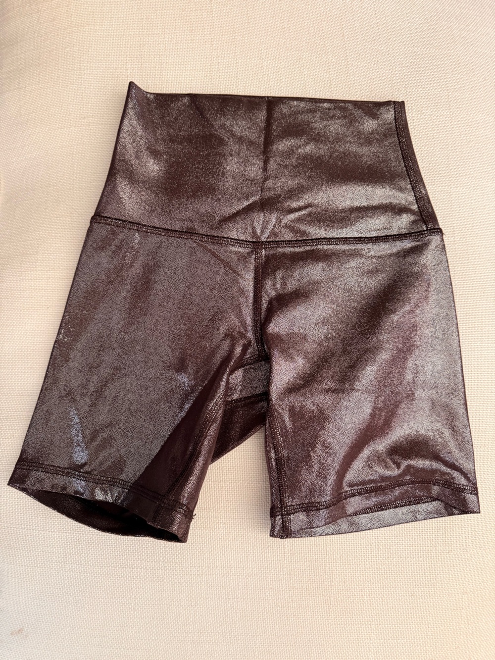Lululemon Align High-Rise Short 6" Radiate Foil Print French Press